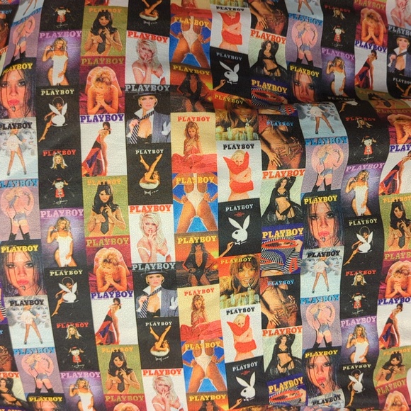Rare Vintage Playboy Covers String Bikini with matching sarong